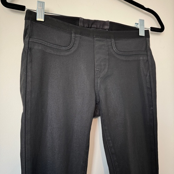 Helmut Lang Denim - Helmut Lang Coated Grey Black Skinny Jeans 25